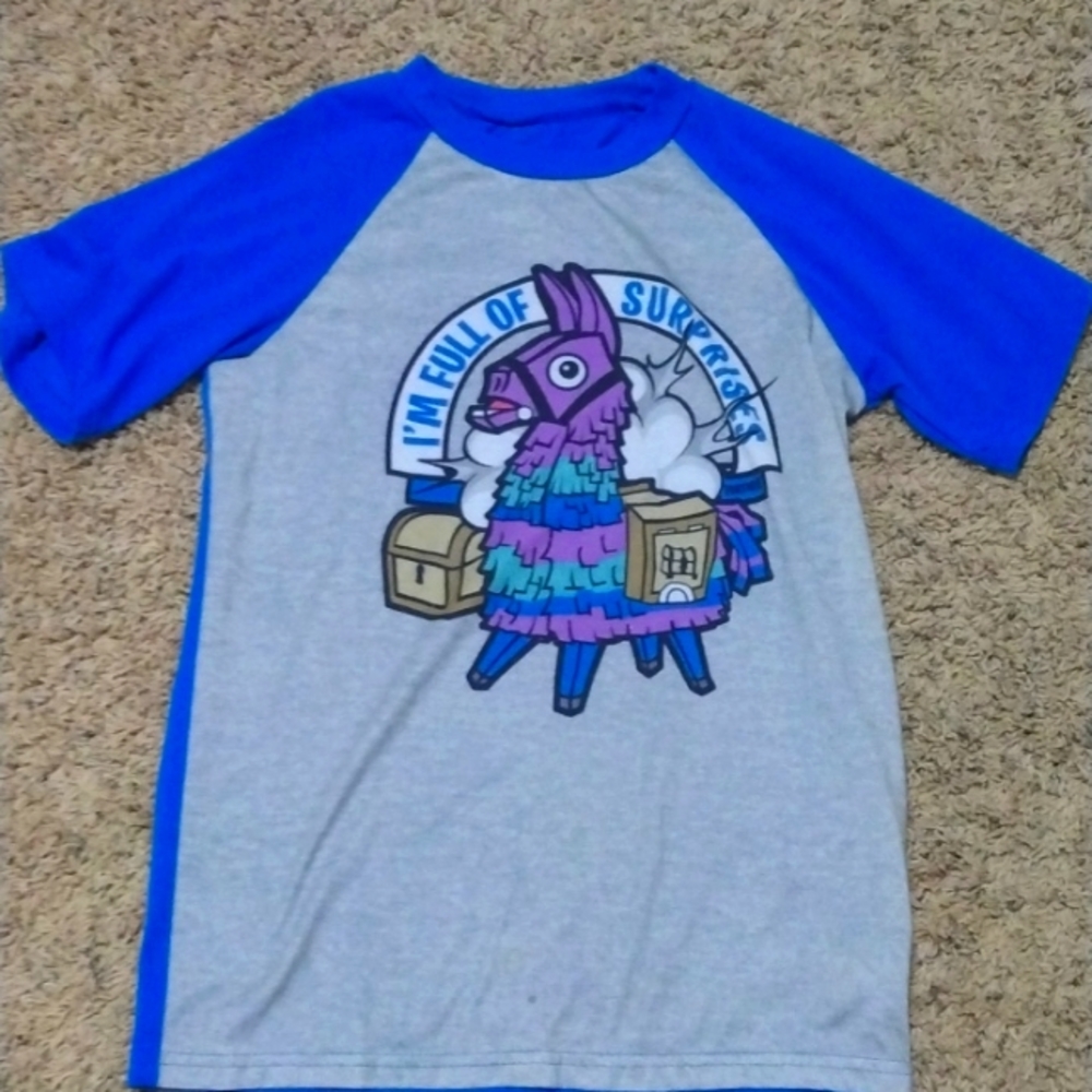 Fortnite Llama pajama set size 10